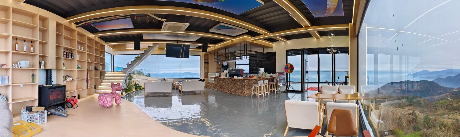 等风来咖啡馆（安基山山顶咖啡、书吧）/治愈/日出日落(图2)