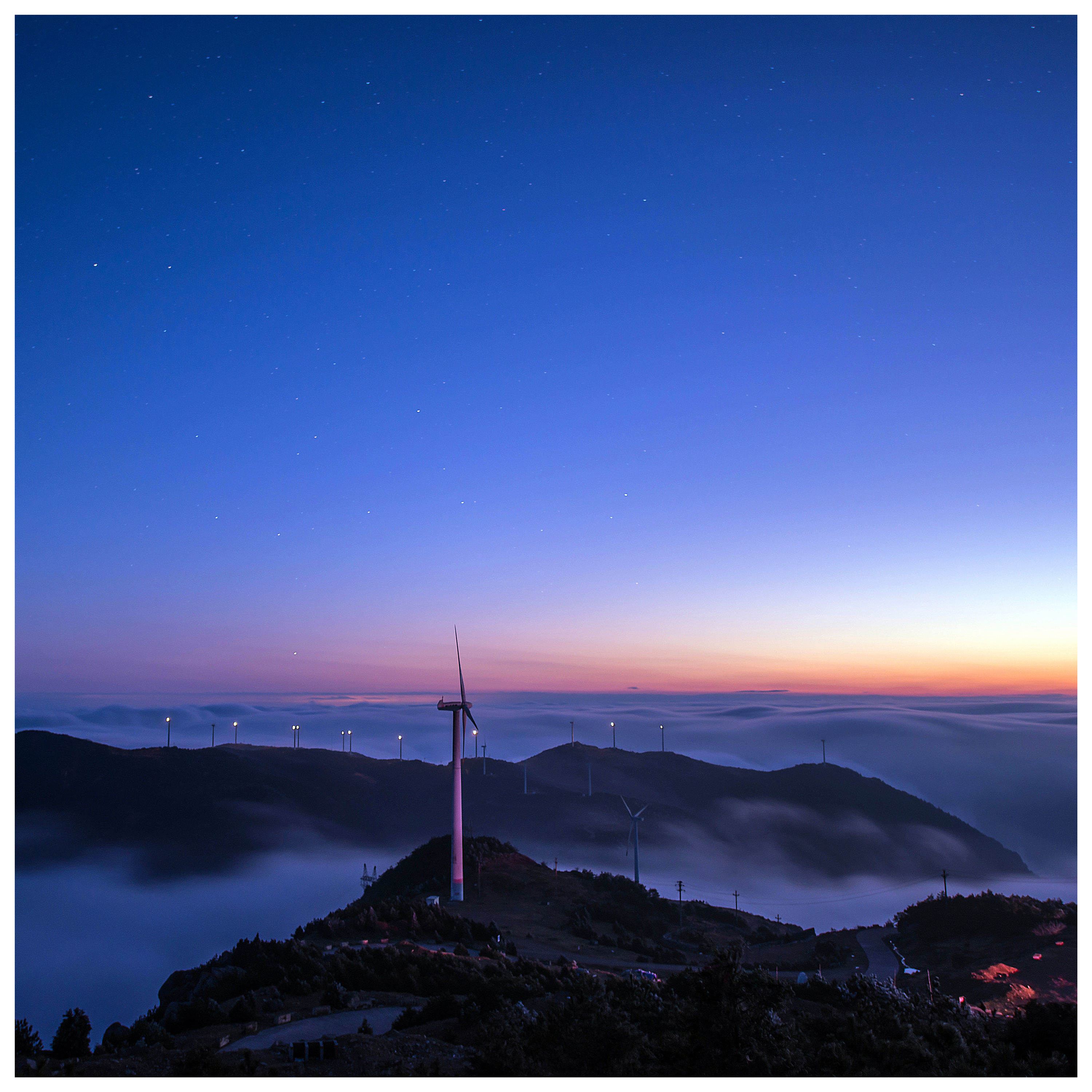 临海市括苍山米筛浪 （日出日落，治愈）(图2)
