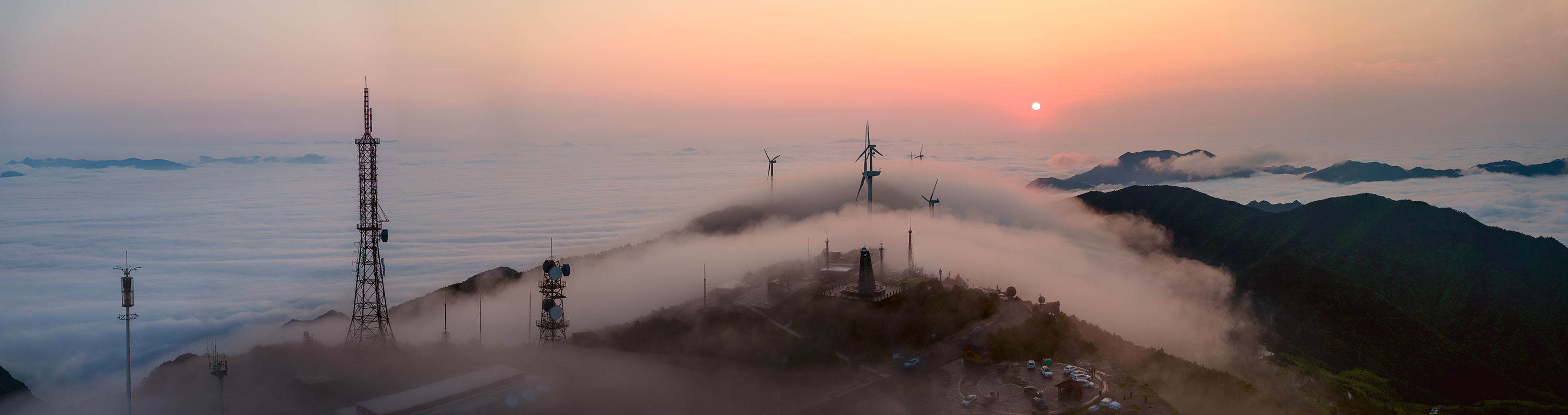 临海市括苍山米筛浪 （日出日落，治愈）(图10)