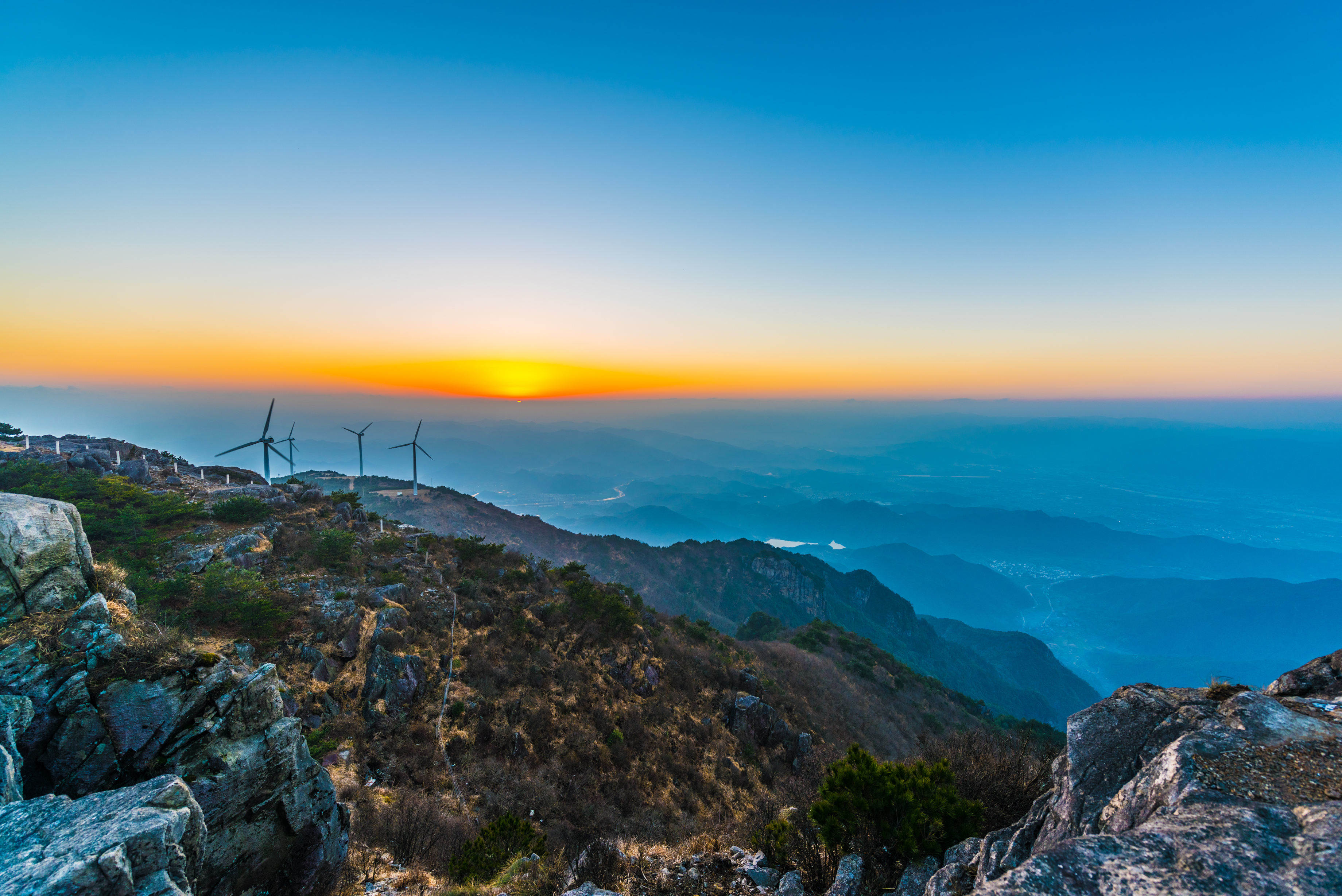临海市括苍山米筛浪 （日出日落，治愈）(图14)