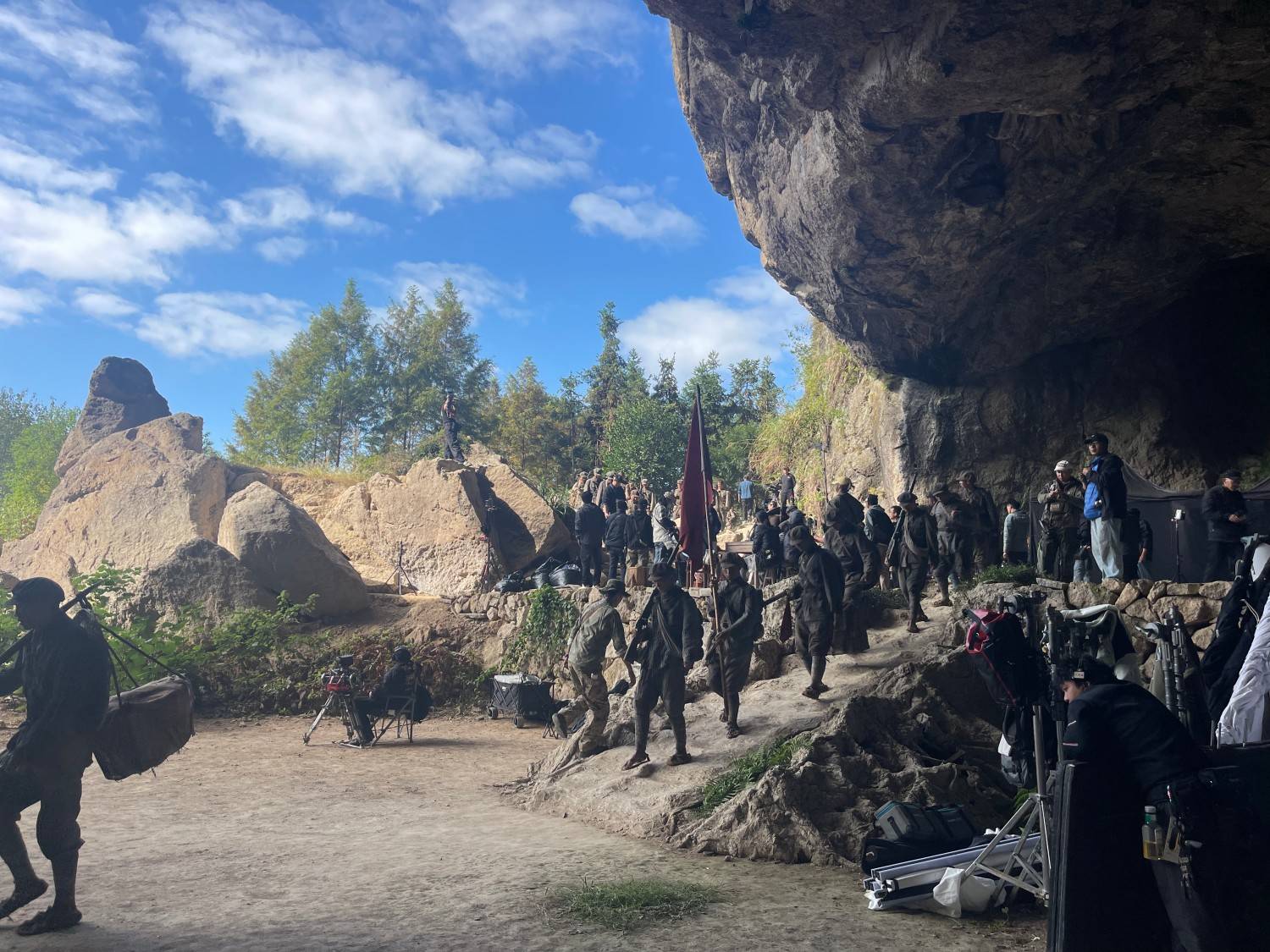 重点革命历史剧《伟大的长征》台州取景拍摄圆满收官(图12)