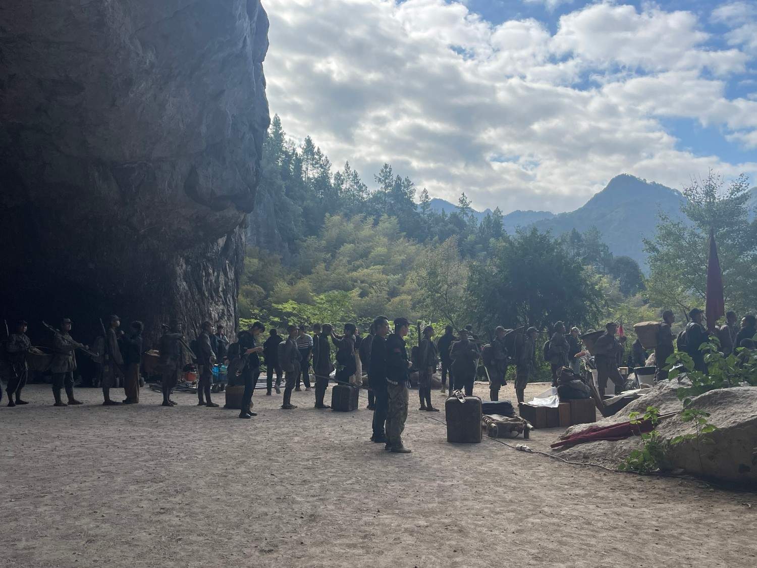 重点革命历史剧《伟大的长征》台州取景拍摄圆满收官(图15)