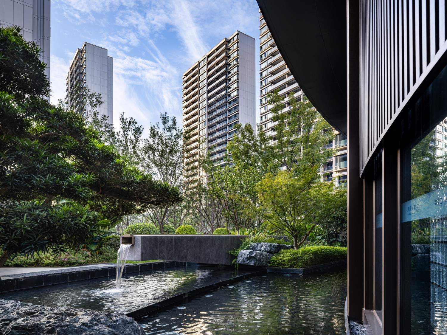 海月和鸣小区——现代高端住宅影视拍摄基地 小区 豪宅 泳池(图6)