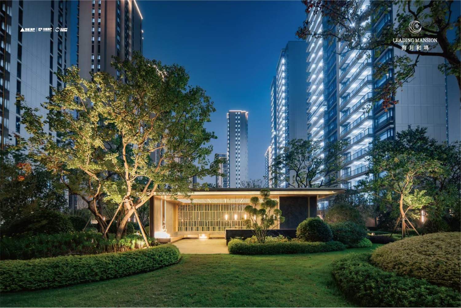 海月和鸣小区——现代高端住宅影视拍摄基地 小区 豪宅 泳池(图2)