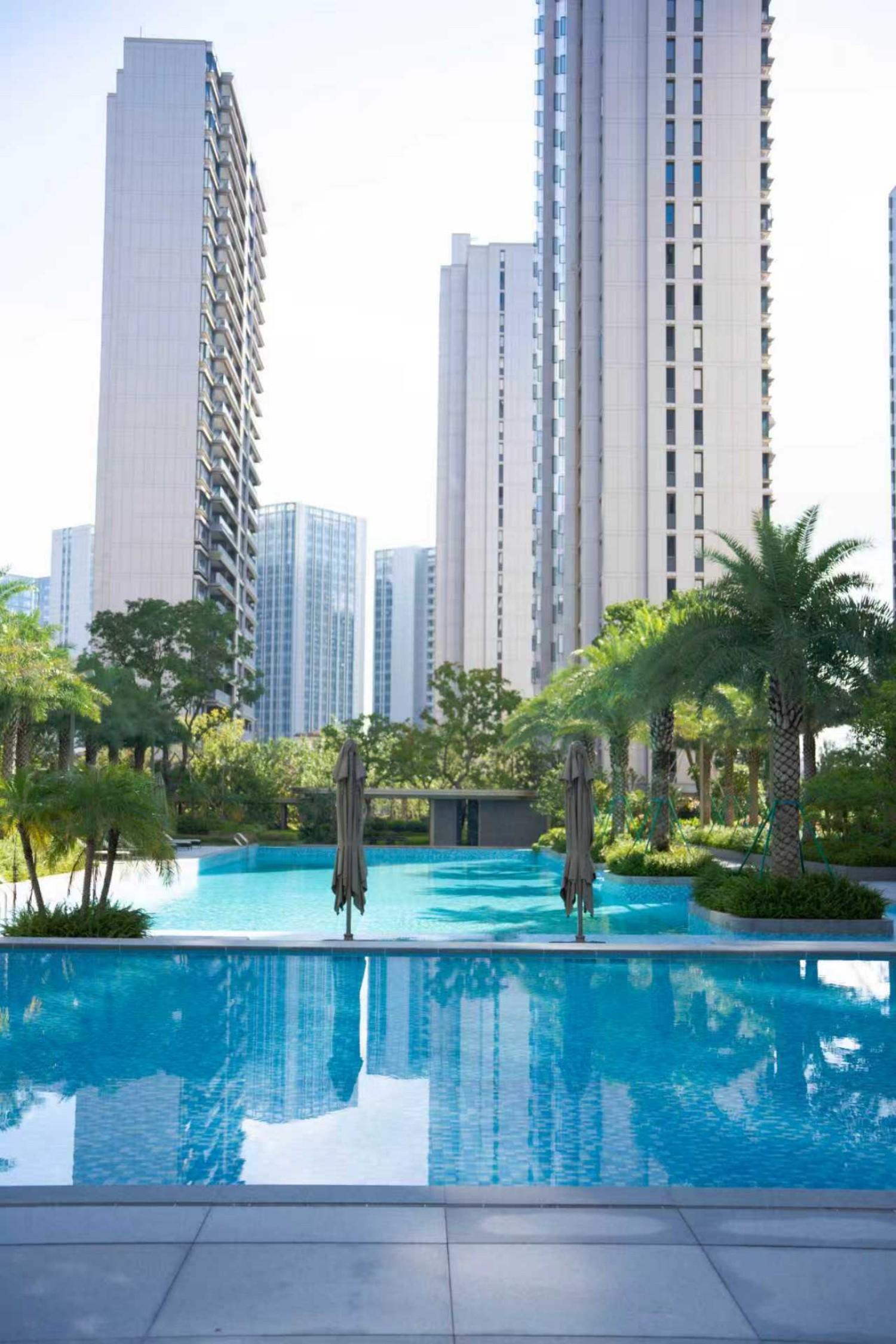 海月和鸣小区——现代高端住宅影视拍摄基地 小区 豪宅 泳池(图17)