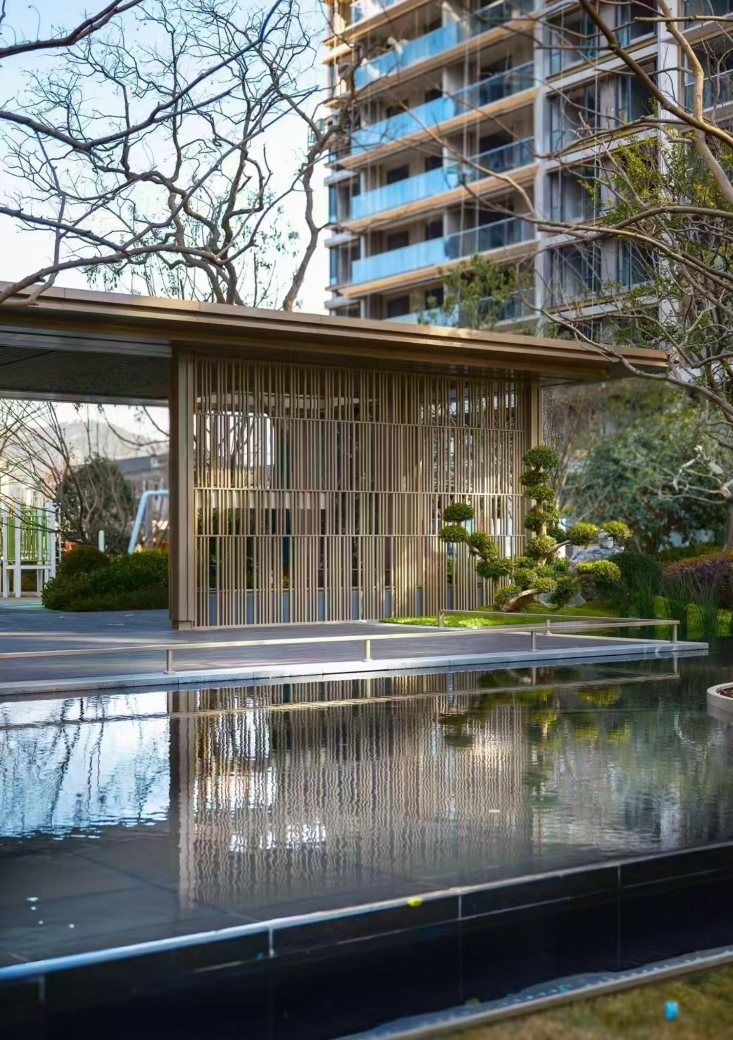 海月和鸣小区——现代高端住宅影视拍摄基地 小区 豪宅 泳池(图18)