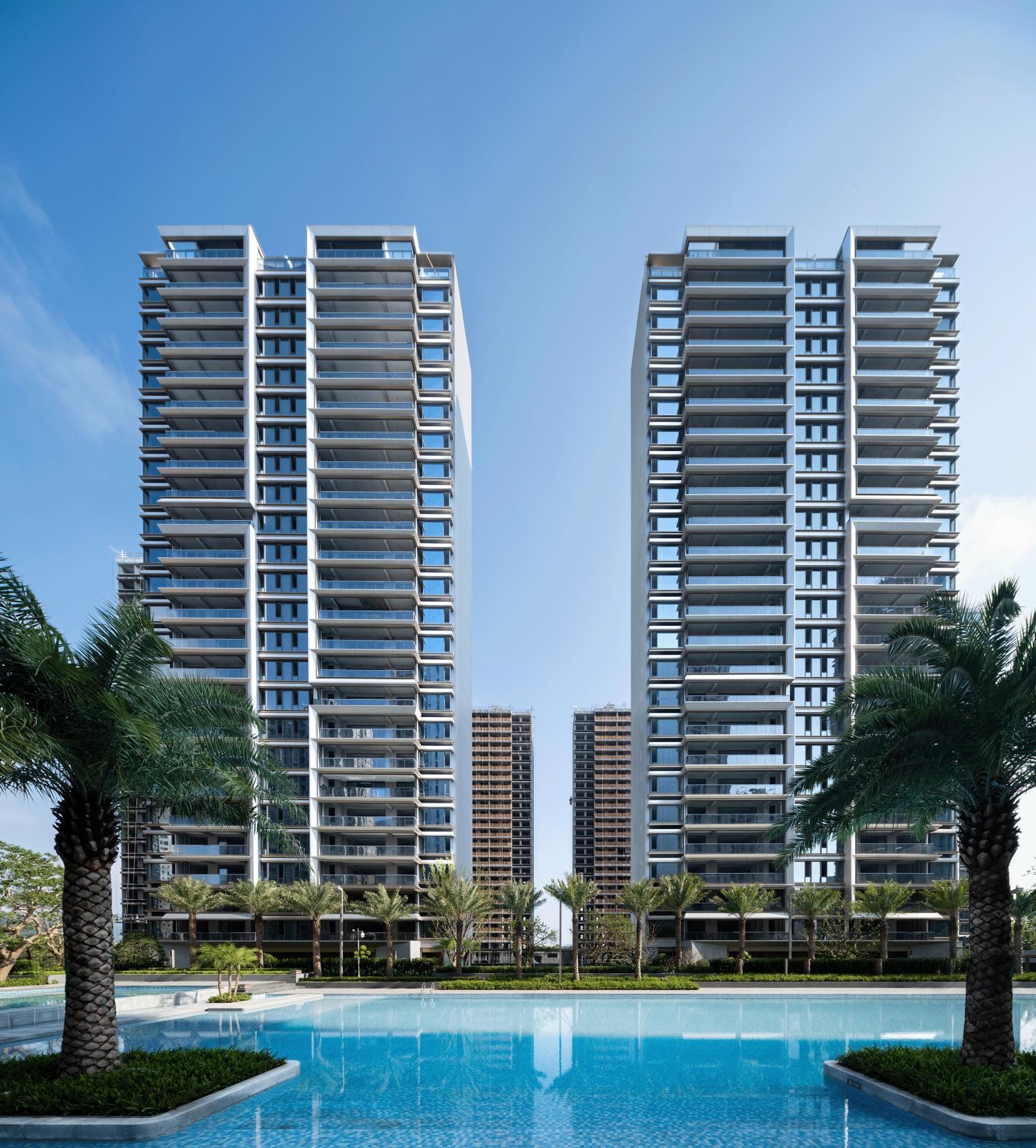 海月和鸣小区——现代高端住宅影视拍摄基地 小区 豪宅 泳池(图19)