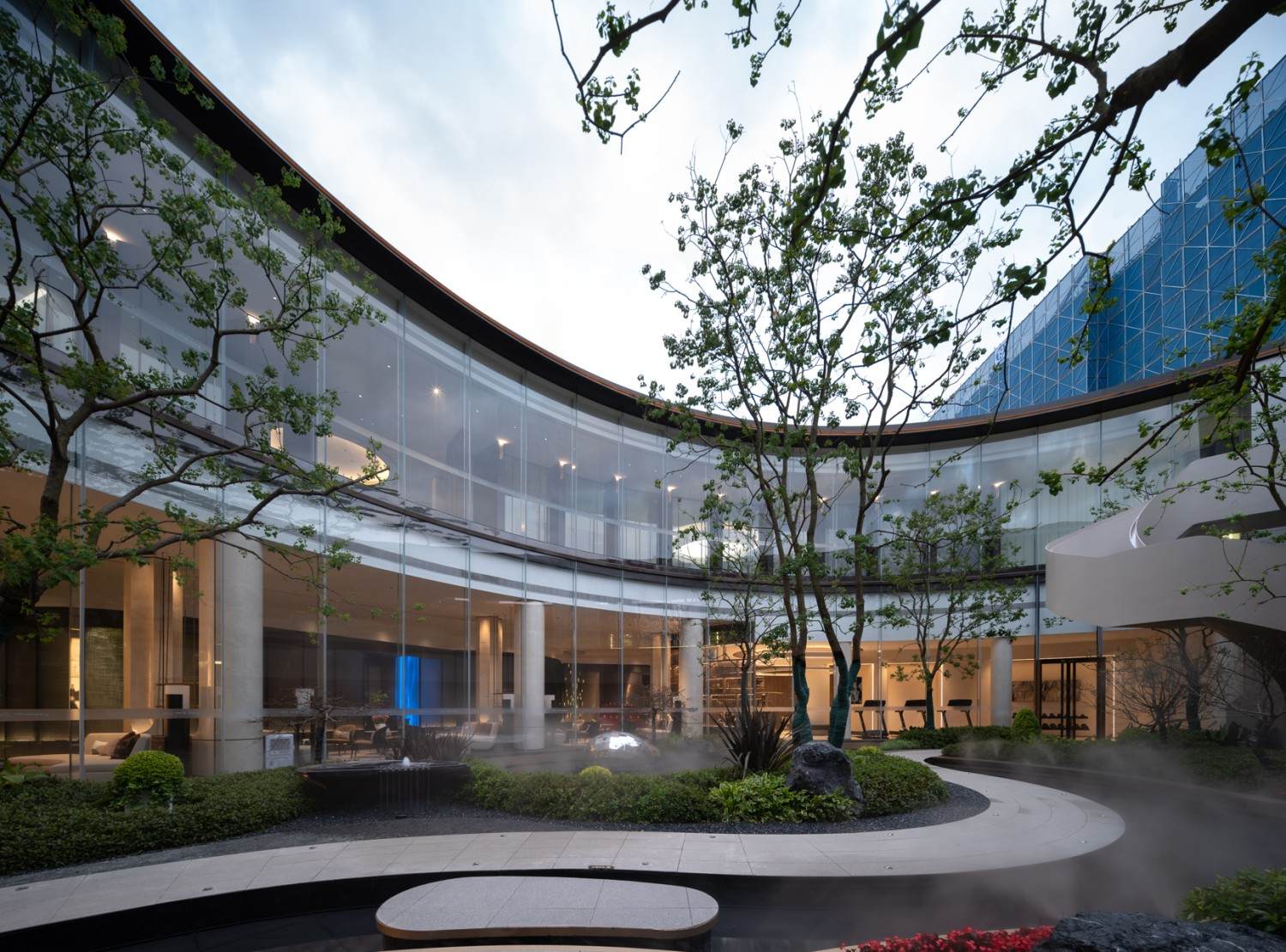 海月和鸣小区——现代高端住宅影视拍摄基地 小区 豪宅 泳池(图23)