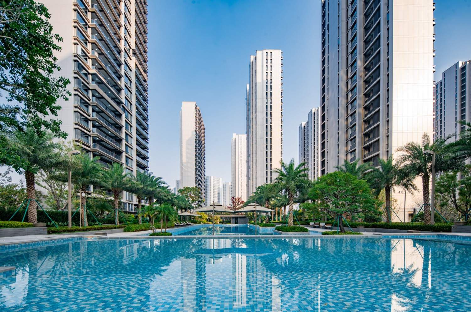 海月和鸣小区——现代高端住宅影视拍摄基地 小区 豪宅 泳池(图24)