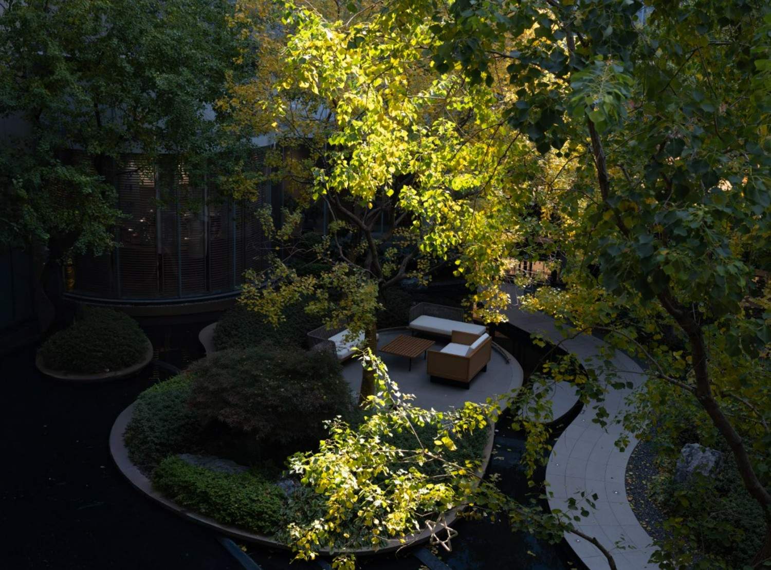 海月和鸣小区会所——现代高端住宅影视拍摄基地 豪宅 小区 游泳池(图6)