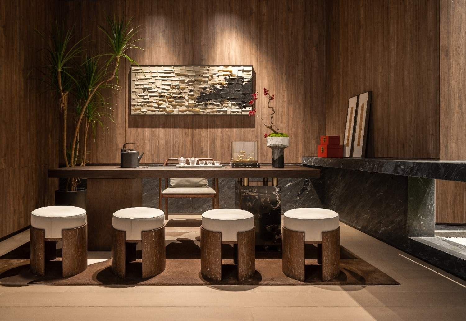 海月和鸣小区会所——现代高端住宅影视拍摄基地 豪宅 小区 游泳池(图10)