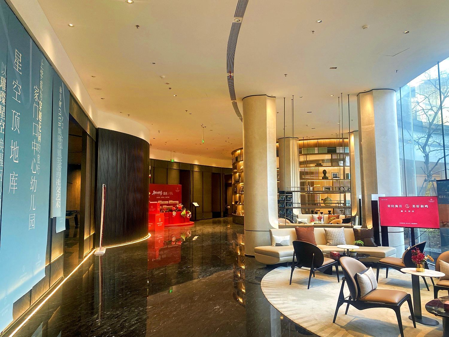 海月和鸣小区会所——现代高端住宅影视拍摄基地 豪宅 小区 游泳池(图18)