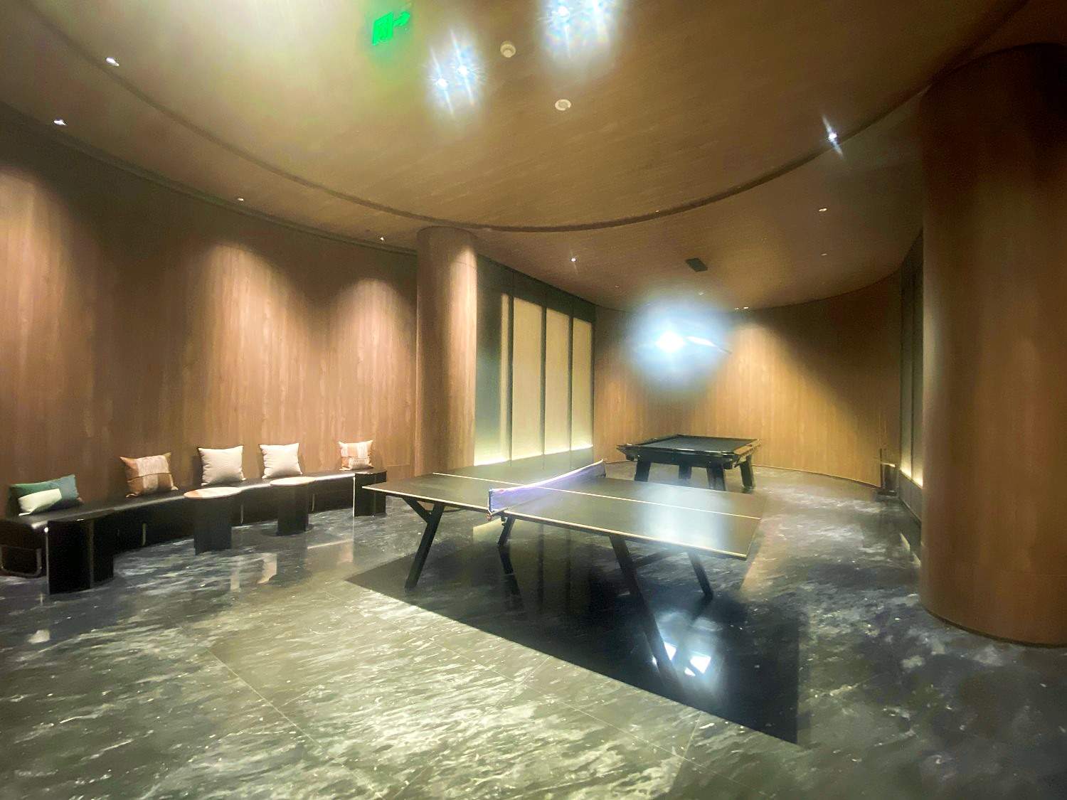 海月和鸣小区会所——现代高端住宅影视拍摄基地 豪宅 小区 游泳池(图24)