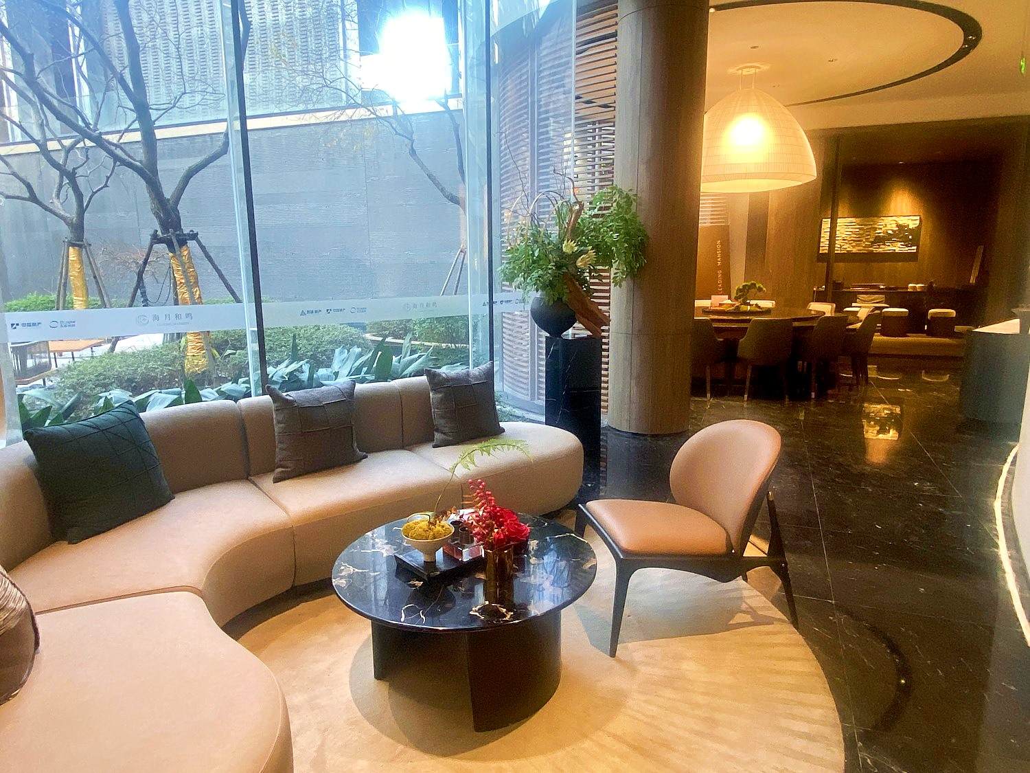 海月和鸣小区会所——现代高端住宅影视拍摄基地 豪宅 小区 游泳池(图29)