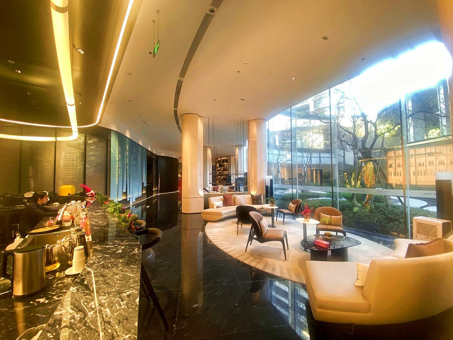 海月和鸣小区会所——现代高端住宅影视拍摄基地 豪宅 小区 游泳池(图38)