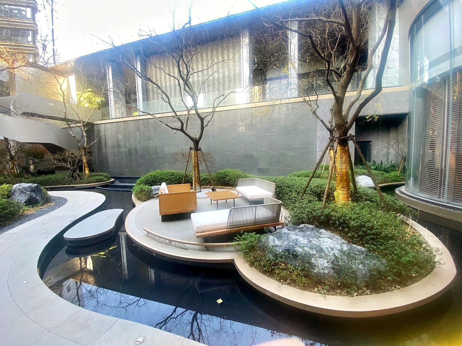 海月和鸣小区会所——现代高端住宅影视拍摄基地 豪宅 小区 游泳池(图40)