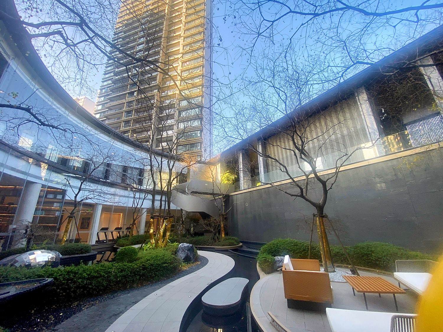 海月和鸣小区会所——现代高端住宅影视拍摄基地 豪宅 小区 游泳池(图39)