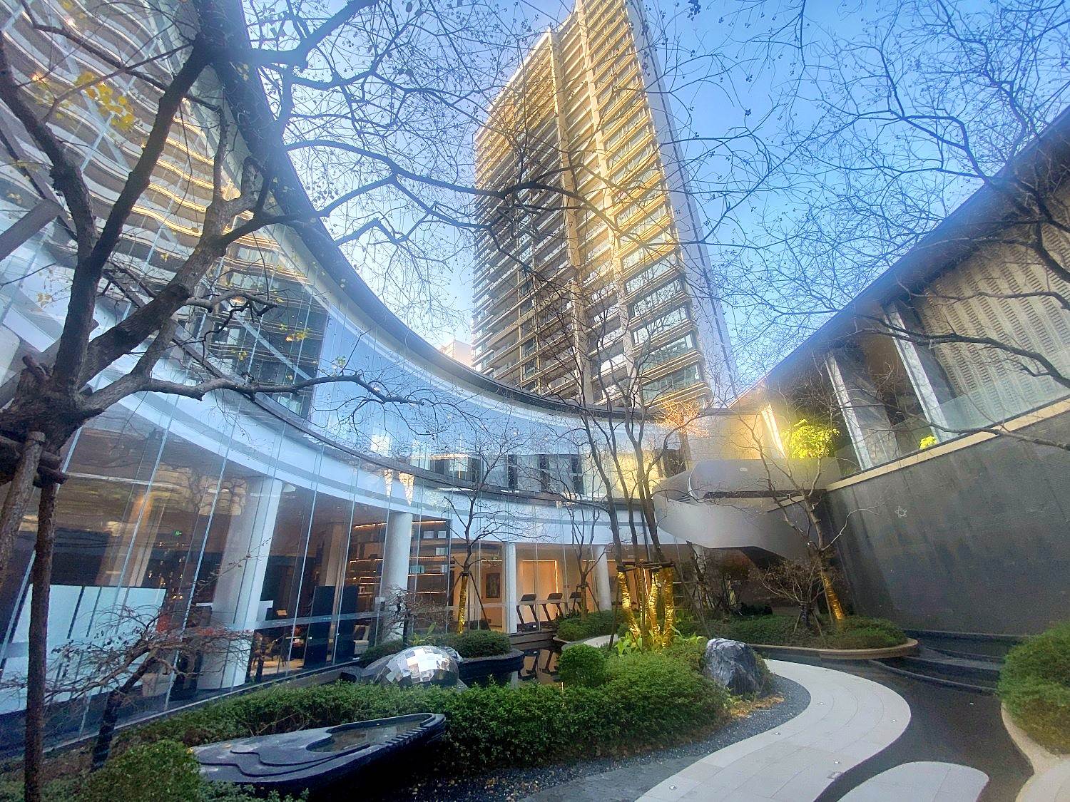 海月和鸣小区会所——现代高端住宅影视拍摄基地 豪宅 小区 游泳池(图41)