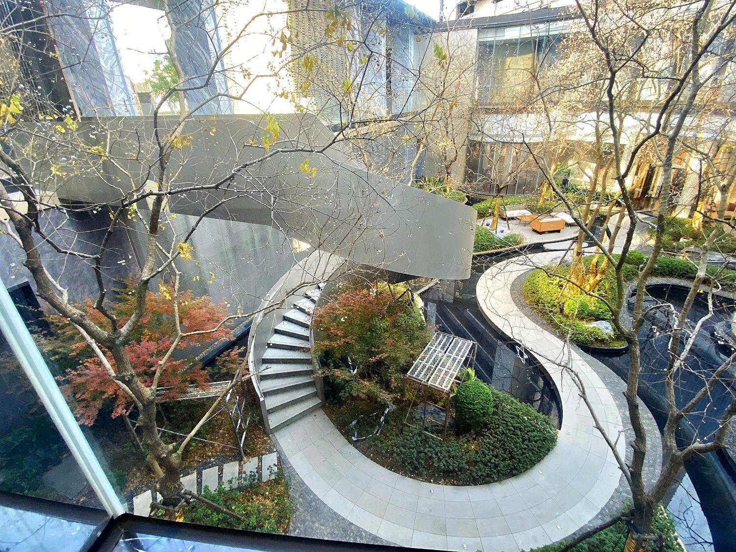 海月和鸣小区会所——现代高端住宅影视拍摄基地 豪宅 小区 游泳池(图44)