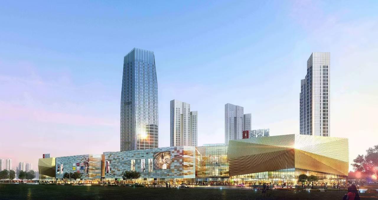 椒江洪家街道台州银泰城商业综合体商场商业