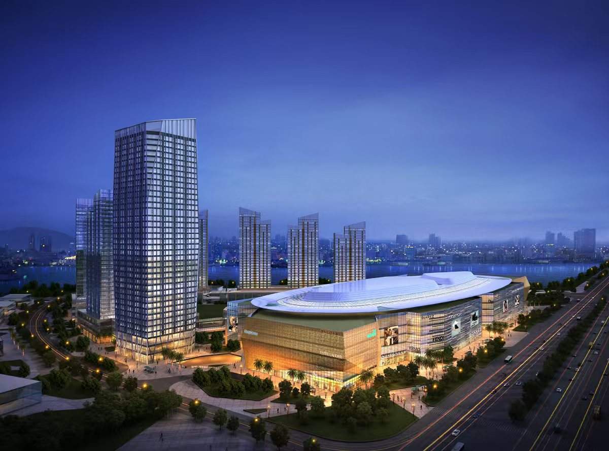 椒江洪家街道台州银泰城商业综合体商场商业街办公楼(图14)