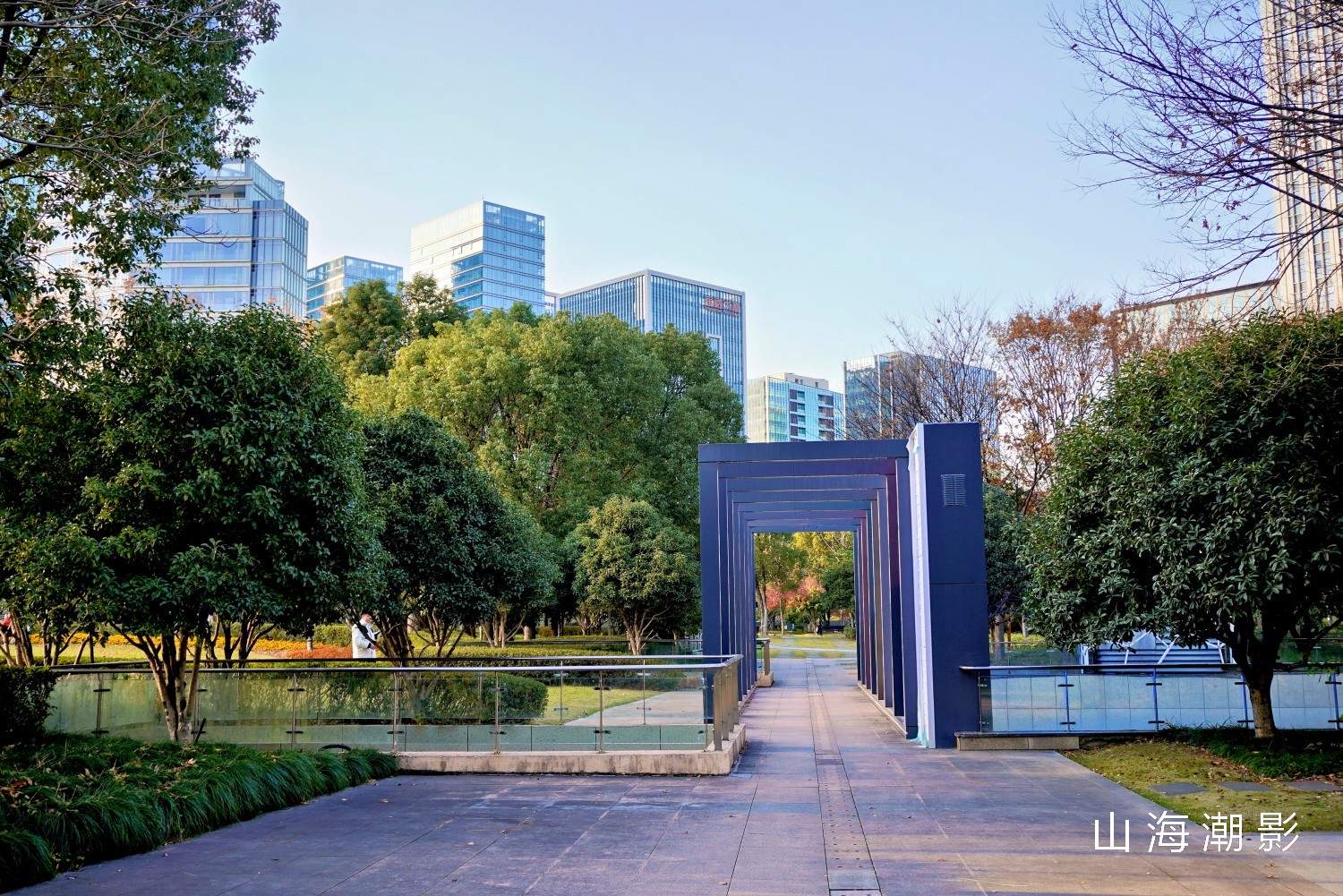 台州和合公园——湖光林影 + CBD 背景，一站式适配多元拍摄场景(图9)
