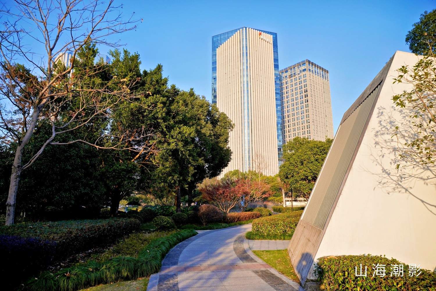 台州和合公园——湖光林影 + CBD 背景，一站式适配多元拍摄场景(图12)