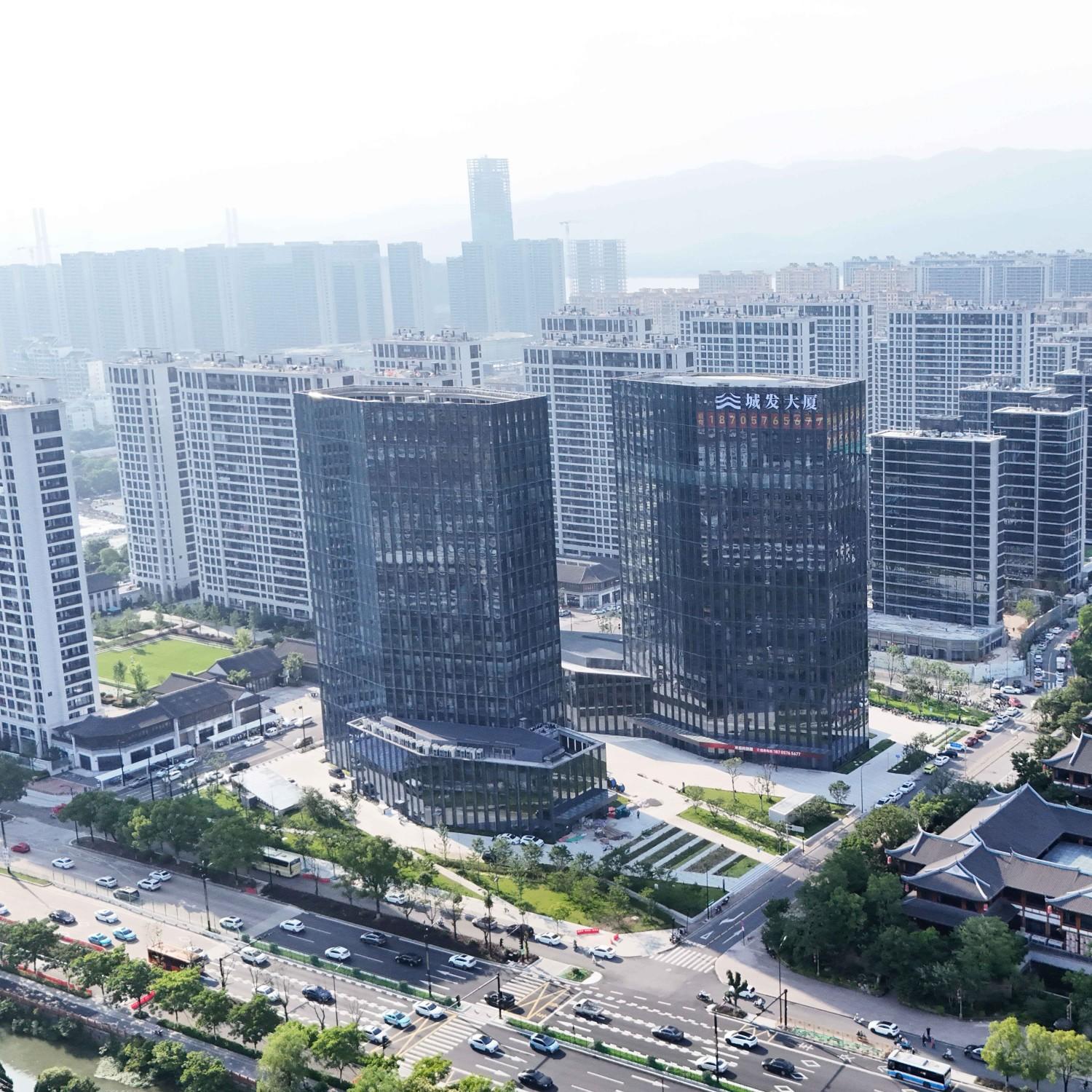 台州米级科创园商业综合体现代办公区 —— 现代商务与科创融合的影视拍摄高地(图3)