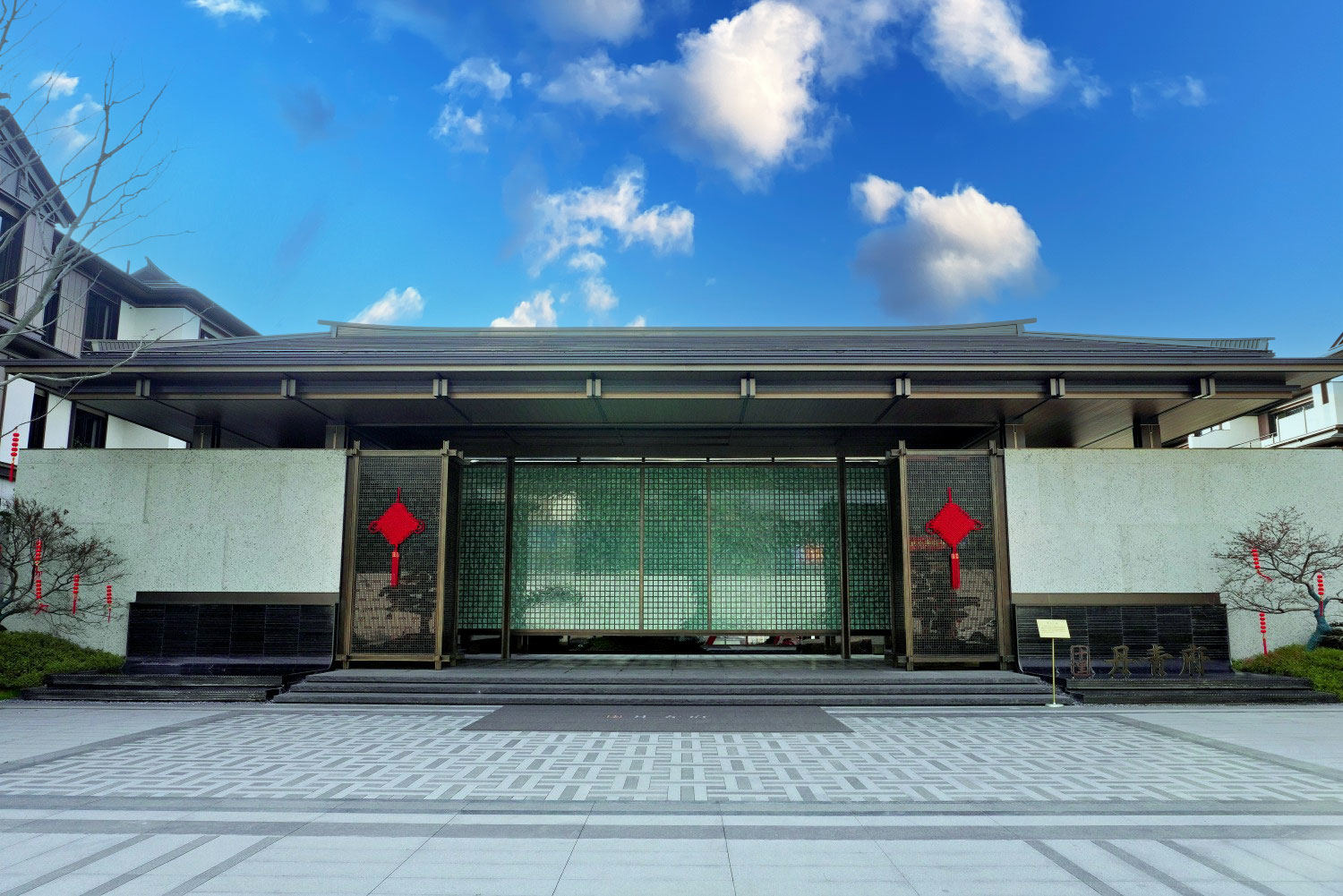 路桥螺洋街道十里丹青府 稀缺新中式别墅群，满足多题材取景需求(图1)