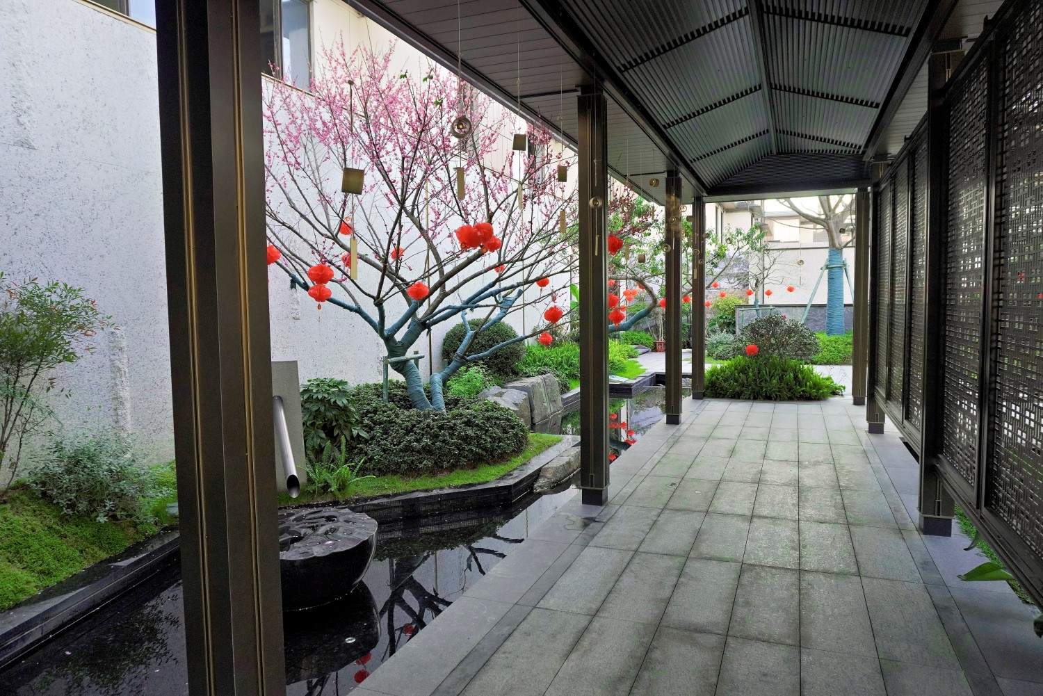 路桥螺洋街道十里丹青府 稀缺新中式别墅群，满足多题材取景需求(图18)