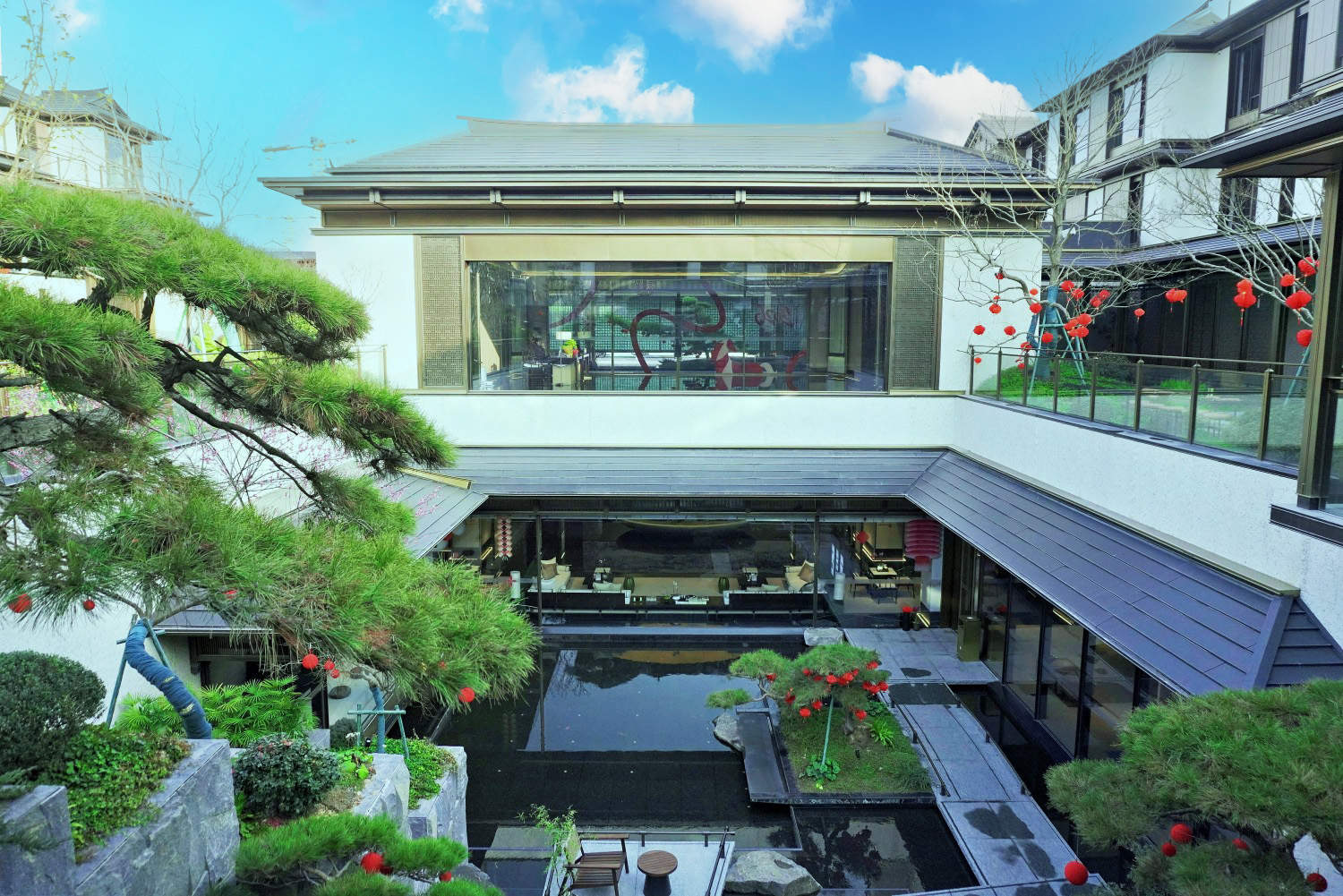 路桥螺洋街道十里丹青府 稀缺新中式别墅群，满足多题材取景需求(图20)