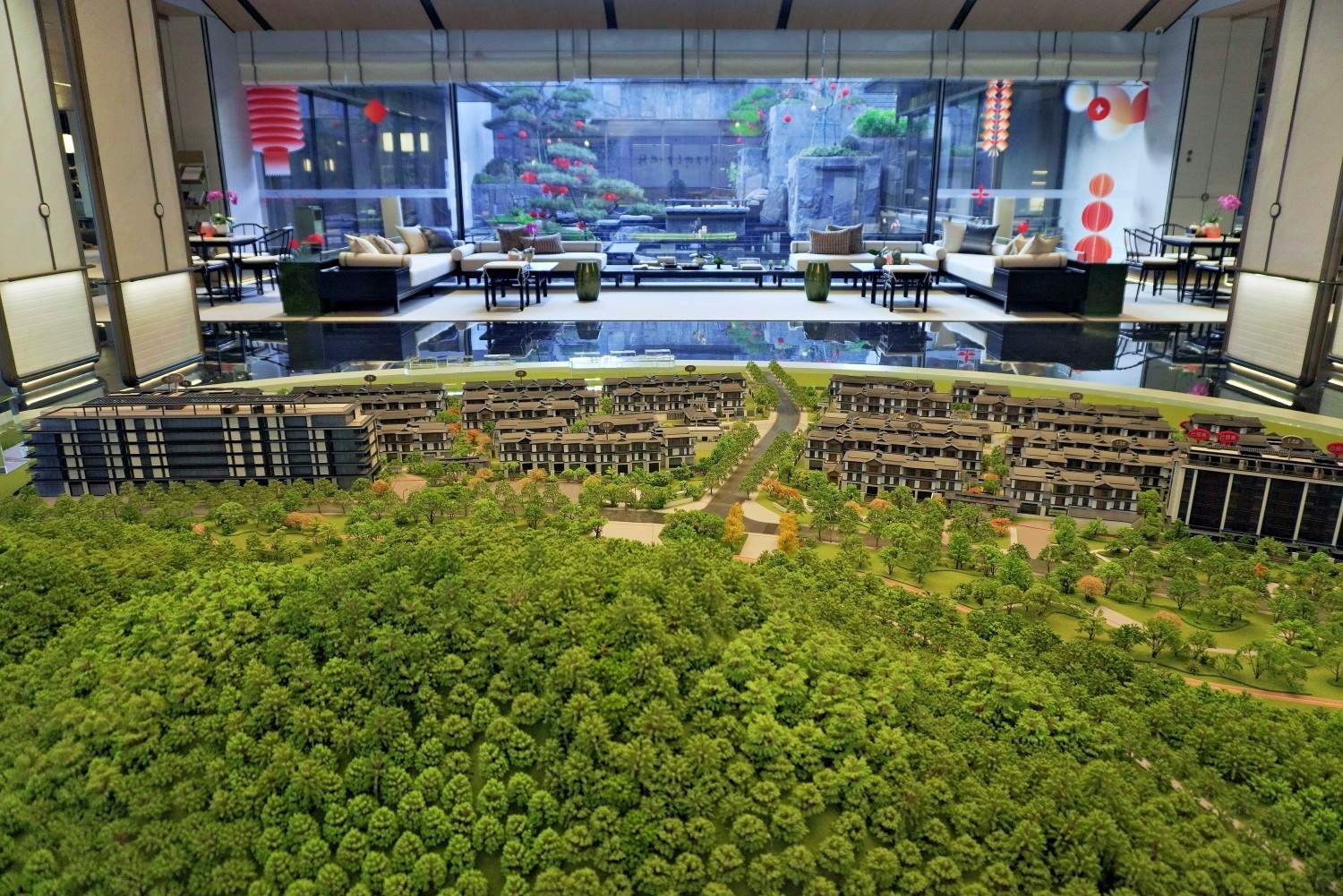 路桥螺洋街道十里丹青府 稀缺新中式别墅群，满足多题材取景需求(图28)