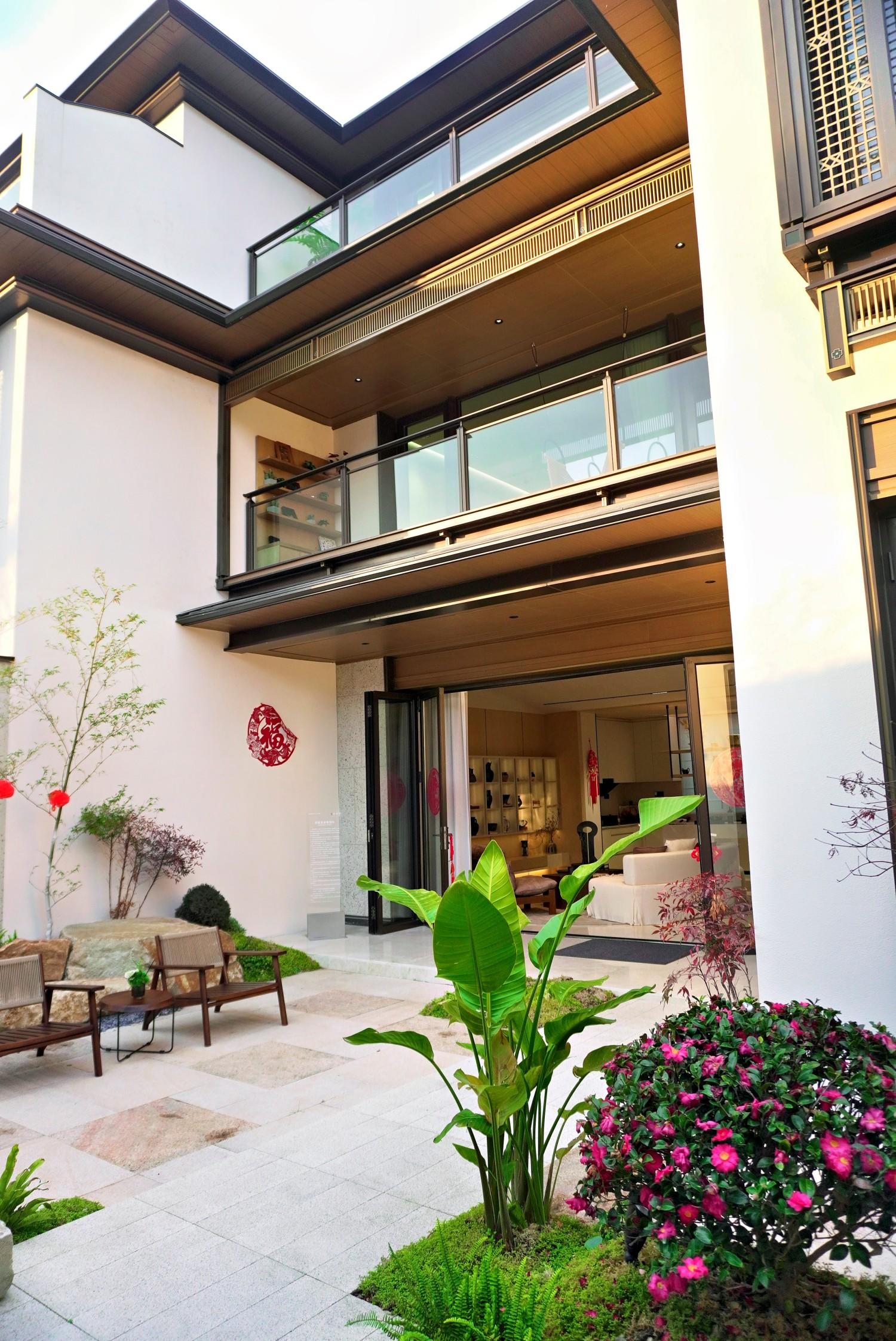 路桥螺洋街道十里丹青府 稀缺新中式别墅群，满足多题材取景需求(图86)