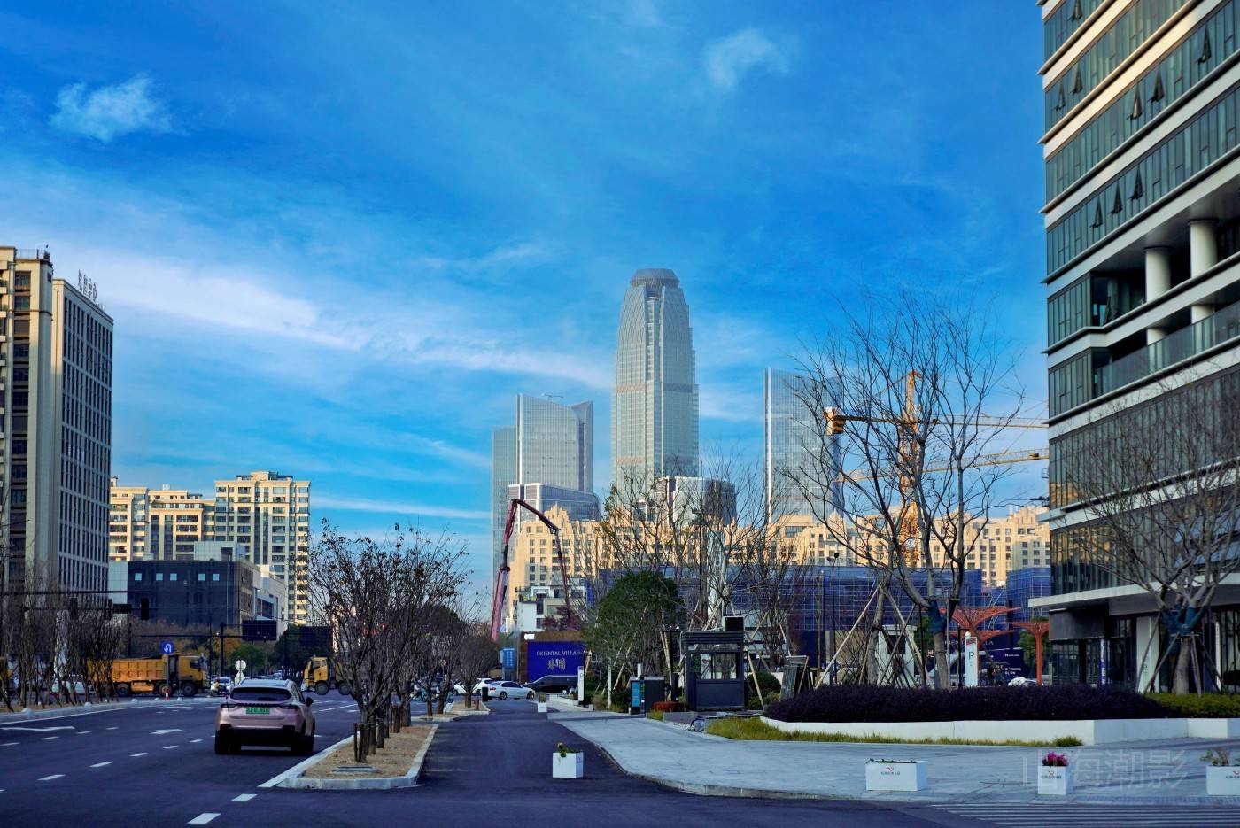 椒江万科心海上城周边城市景观——现代都市繁华与建筑美学融合的影视拍摄地标(图2)