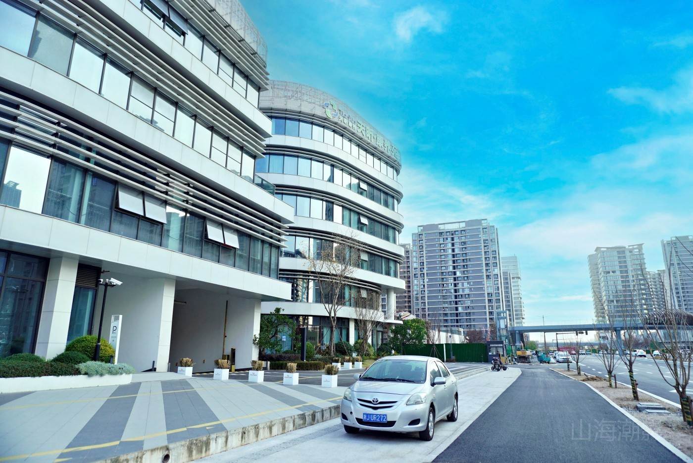 椒江万科心海上城周边城市景观——现代都市繁华与建筑美学融合的影视拍摄地标(图4)