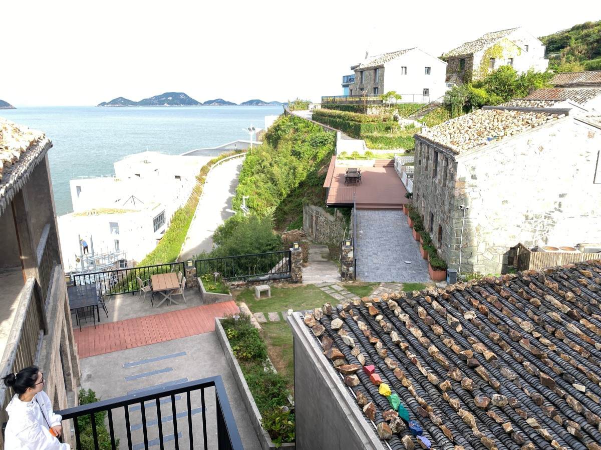 温岭市石塘镇栖衡石舍民宿——石屋建筑与现代设计融合的影视拍摄点位(图15)