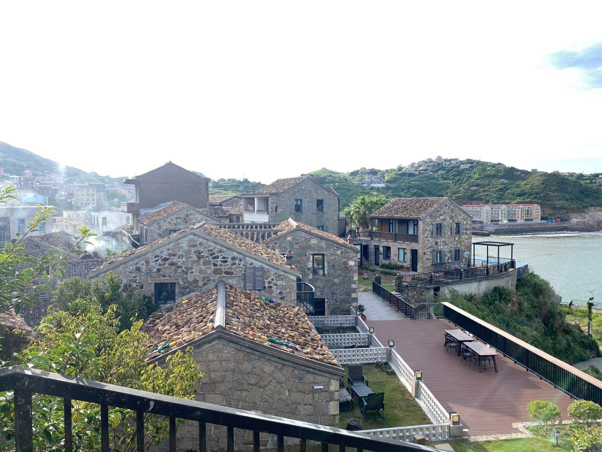 温岭市石塘镇栖衡石舍民宿——石屋建筑与现代设计融合的影视拍摄点位(图21)