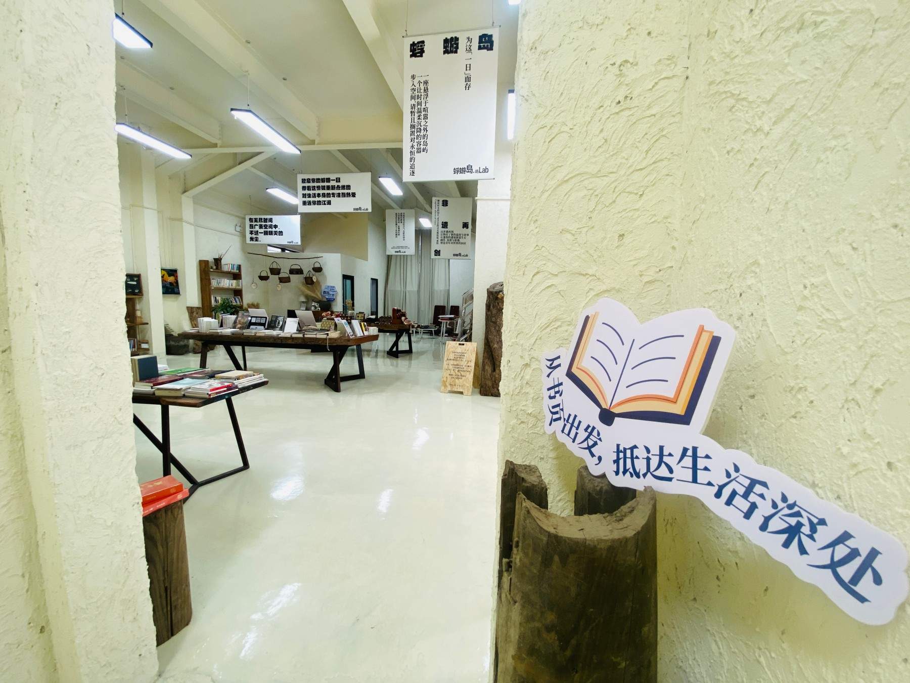 蜉蝣岛·屿Lab：官河水畔都市公共文化阅读片场 书吧/治愈/(图7)